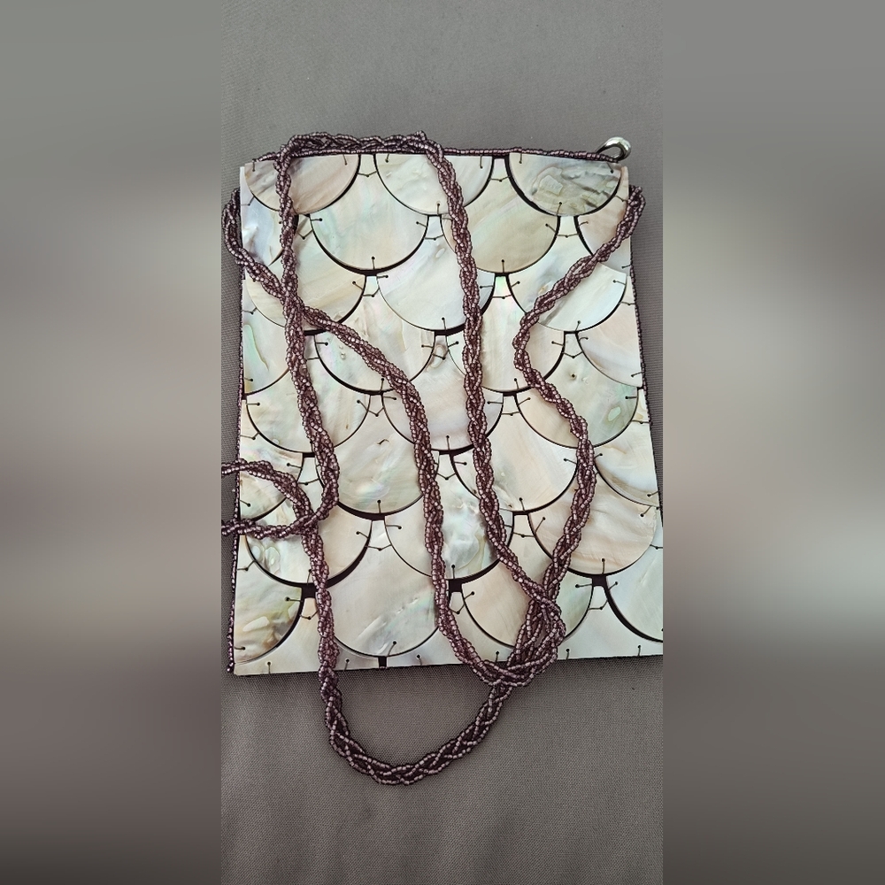 Vintage Sea Cove Mother Of Pearl Bag - Picture 3 of 7